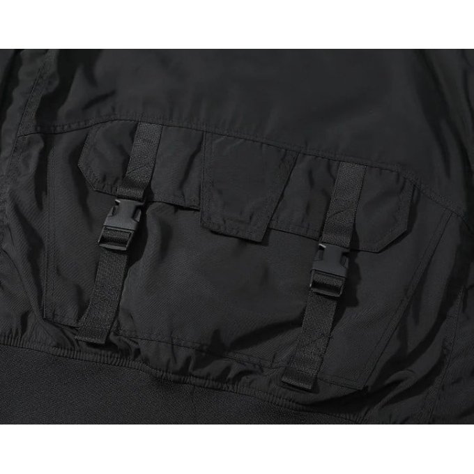 mens military bomber jacket with multipocket Black|Black with Cotton|Green|Green with Cotton|Khaki|Khaki with Cotton