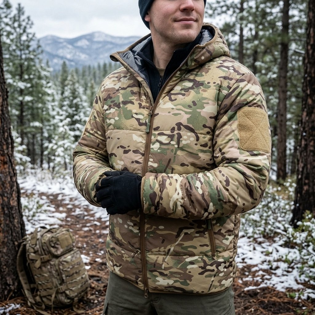 Military grade winter jacket