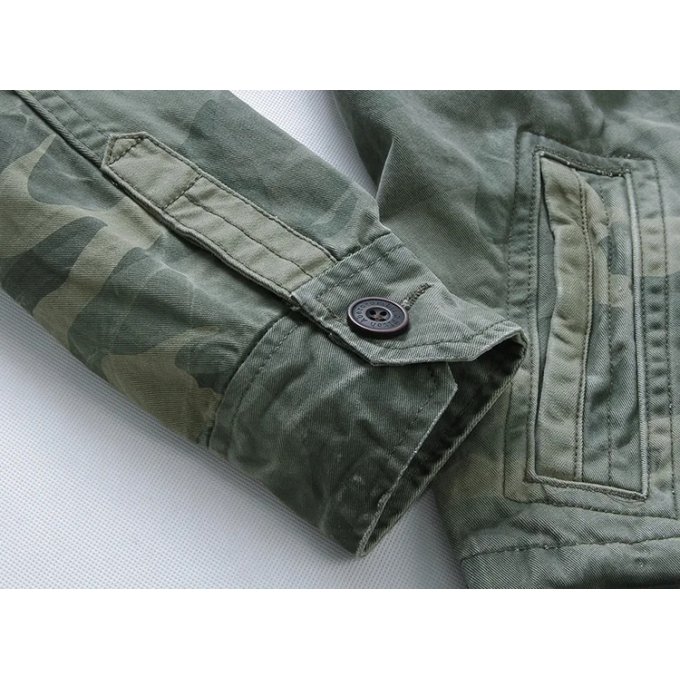 military m65 field jacket Green Camo