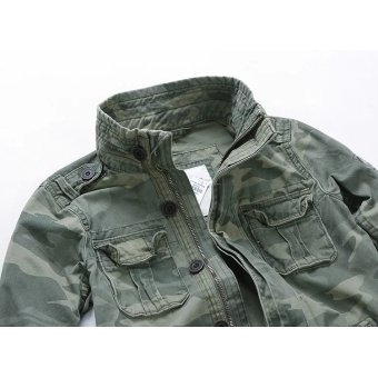 military m65 field jacket Camo Green