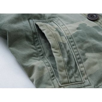 military m65 field jacket Green Camo