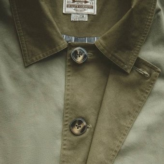 military style light coat Navy Blue|Olive