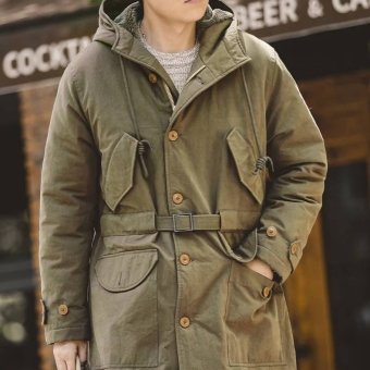 us army m47 olive green military coat