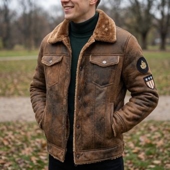 us tactical faux leather jacket