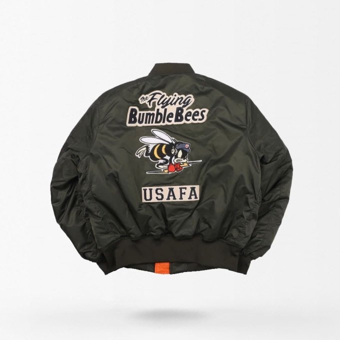usafa ww2 flight bomber jacket men