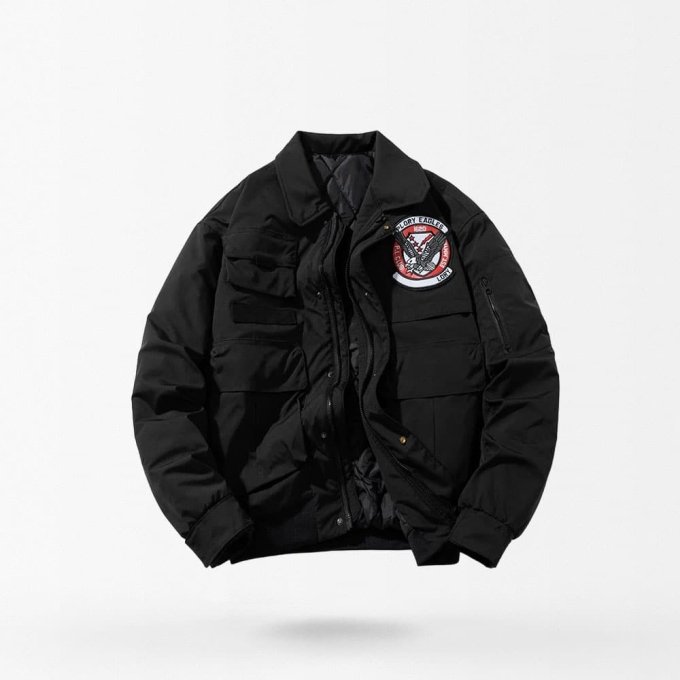 vintage ma1 flight jacket men Black|Olive Green