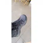 Suede hiking boots Black "Hikeup" photo review