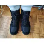 Tactical steel toe work boots Black photo review