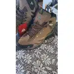 Suede Rainproof Hiking Boots Brown photo review