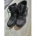 Tactical steel toe work boots Black photo review