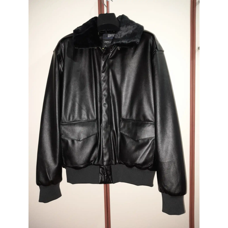 vintage a2 leather flight jacket photo review