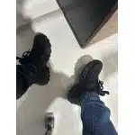 Tactical Black safety shoes photo review