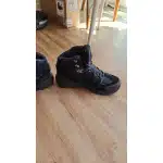 Suede hiking boots Black "Hikeup" photo review