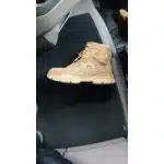 Safety toe military tan boots mid-height photo review