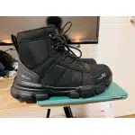 Tactical steel toe work boots Black photo review