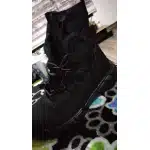 Lightweight Training Boots Faux Suede Army green photo review
