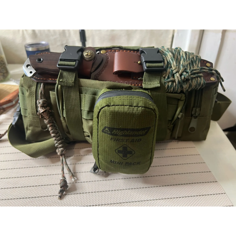 Survival tactical fanny pack photo review