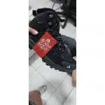 Suede hiking boots Black "Hikeup" photo review