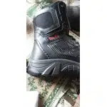 Side zip tactical boots with safety toe Desert Tan photo review