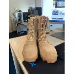 army desert tan suede leather boots photo review
