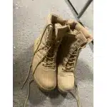 Side zip tactical boots Desert Tan photo review