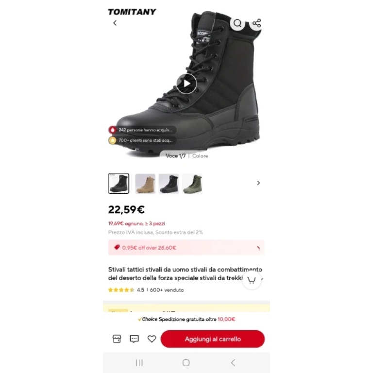 Lightweight tactical boots with zipper Desert Tan photo review