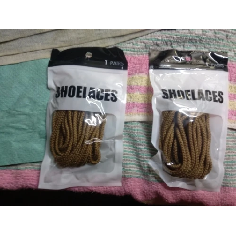 Desert Tan laces for combat boots photo review