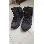 Waterproof Suede Hiking Boots Grey photo review