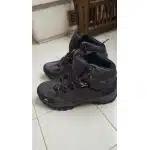 Waterproof Suede Hiking Boots Grey photo review