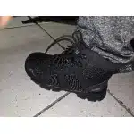 Tactical steel toe work boots Black photo review