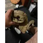 Safety toe military tan boots mid-height photo review