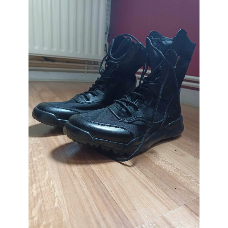 Breathable Combat Boots Black photo review