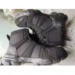 Tactical steel toe work boots Black photo review
