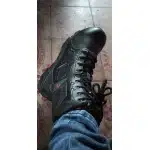 Side zip tactical boots with safety toe Black photo review