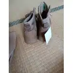 Safety toe military tan boots mid-height photo review