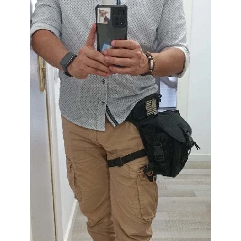 Tactical waist leg bag photo review