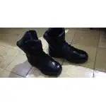 Side zip tactical boots with safety toe Black photo review