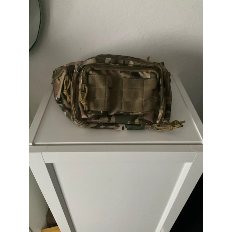 Tactical fanny pack Multicam photo review