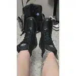 Lightweight tactical boots with zipper photo review