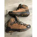 Waterproof Suede Hiking Boots Brown photo review