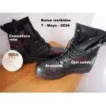 Lightweight tactical boots with zipper photo review