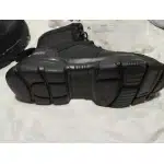 Tactical steel toe work boots Black photo review