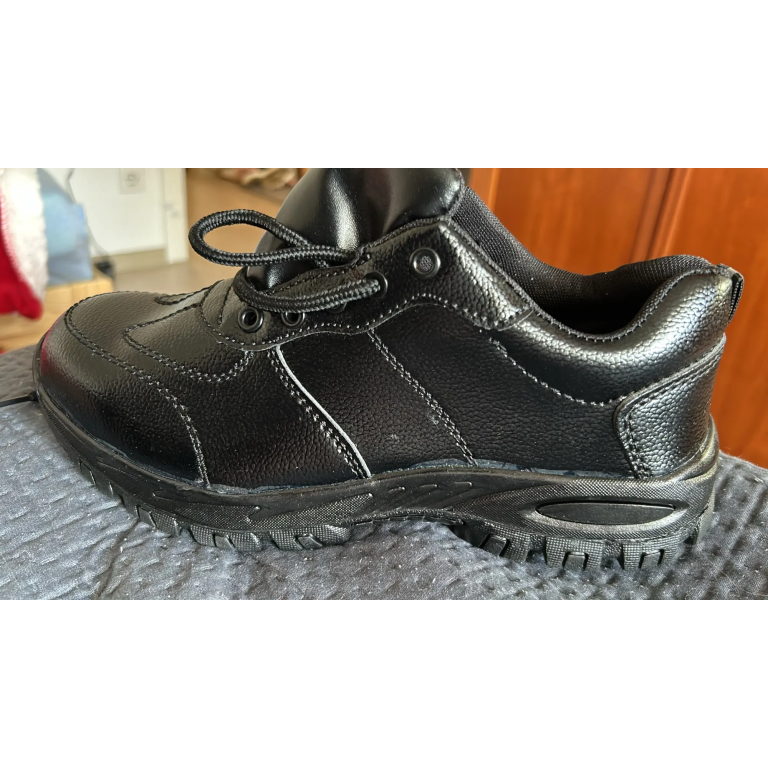 Tactical Black work shoes photo review
