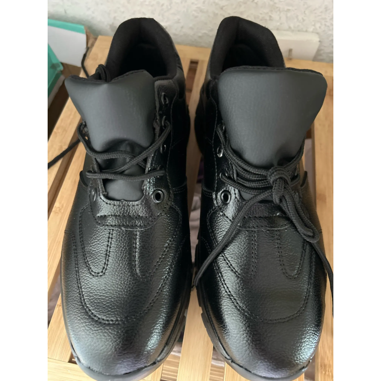 Tactical Black work shoes photo review