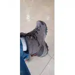 Suede hiking boots Black "Hikeup" photo review