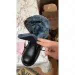 Black safety toe military boots photo review