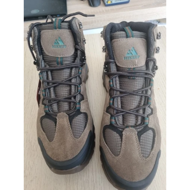 Suede hiking boots Brown "Hikeup" photo review