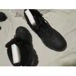 Tactical steel toe work boots Black photo review