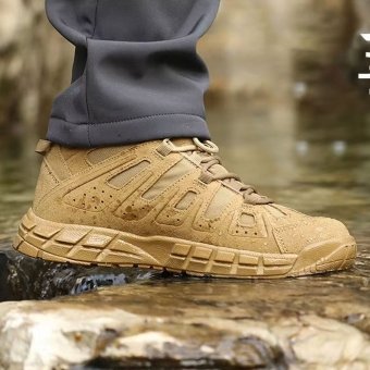 Ankle combat boots Coyote Brown "Kiice"