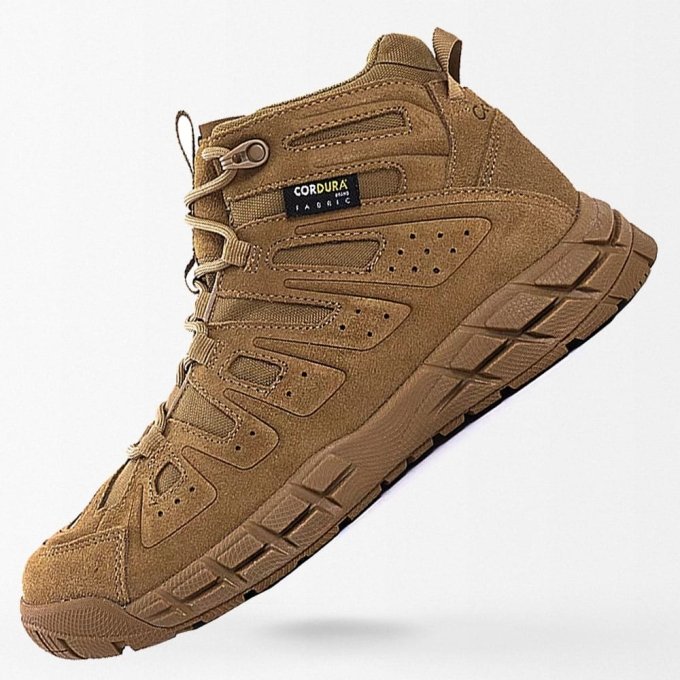 Ankle combat boots Coyote Brown "Kiice"